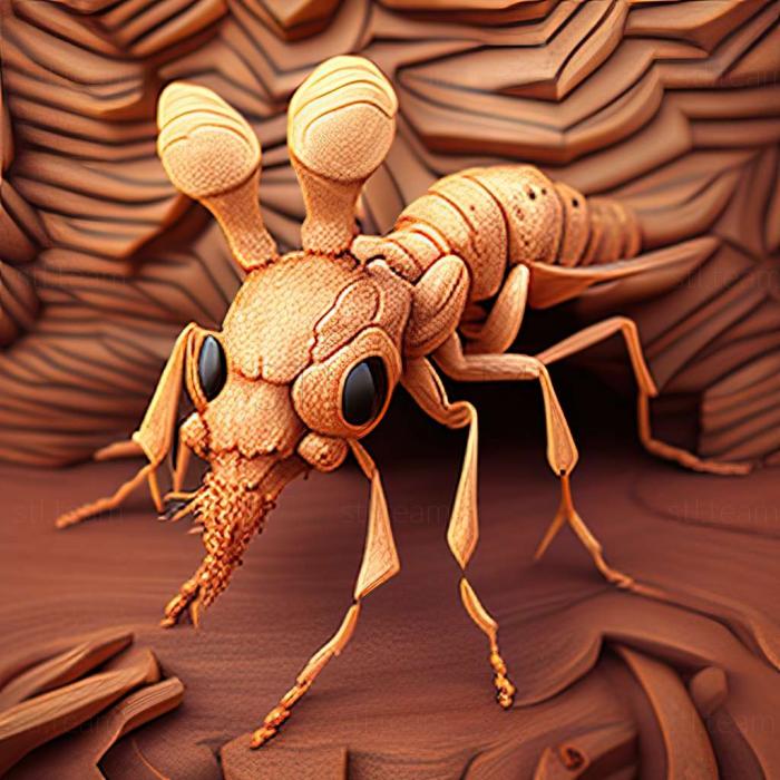 3D model Brachymyrmex (STL)